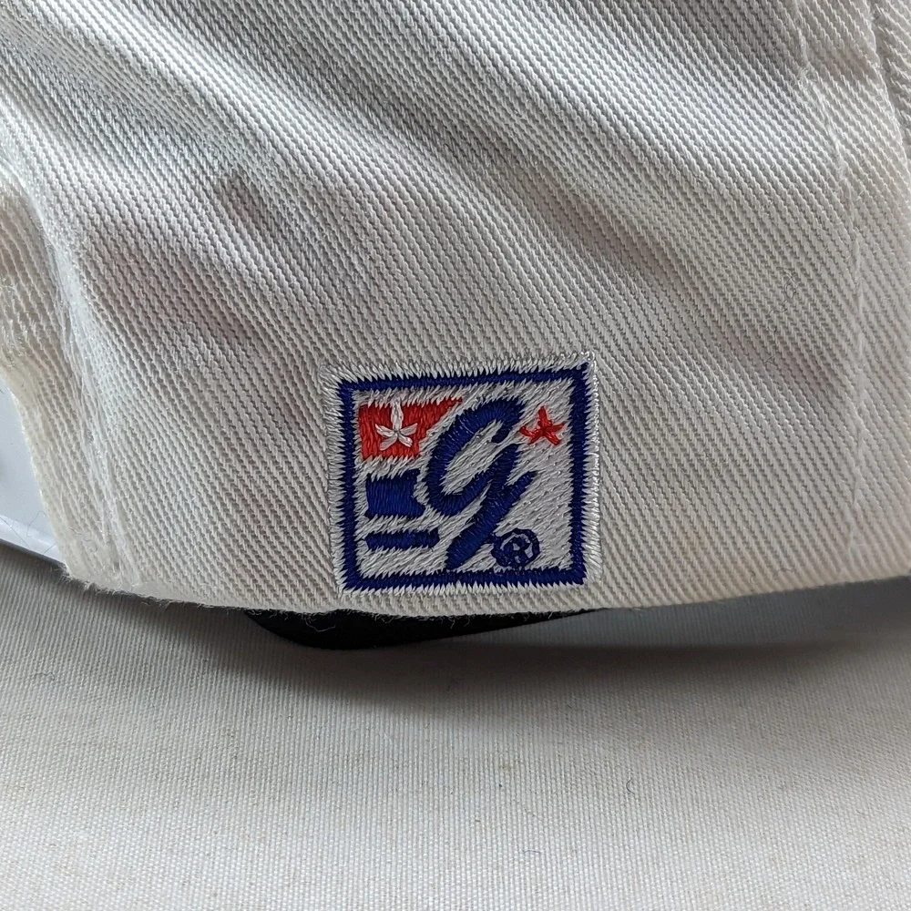 VTG Winston Salem State University Split Bar Logo The Game 90s Strapback Hat Cap